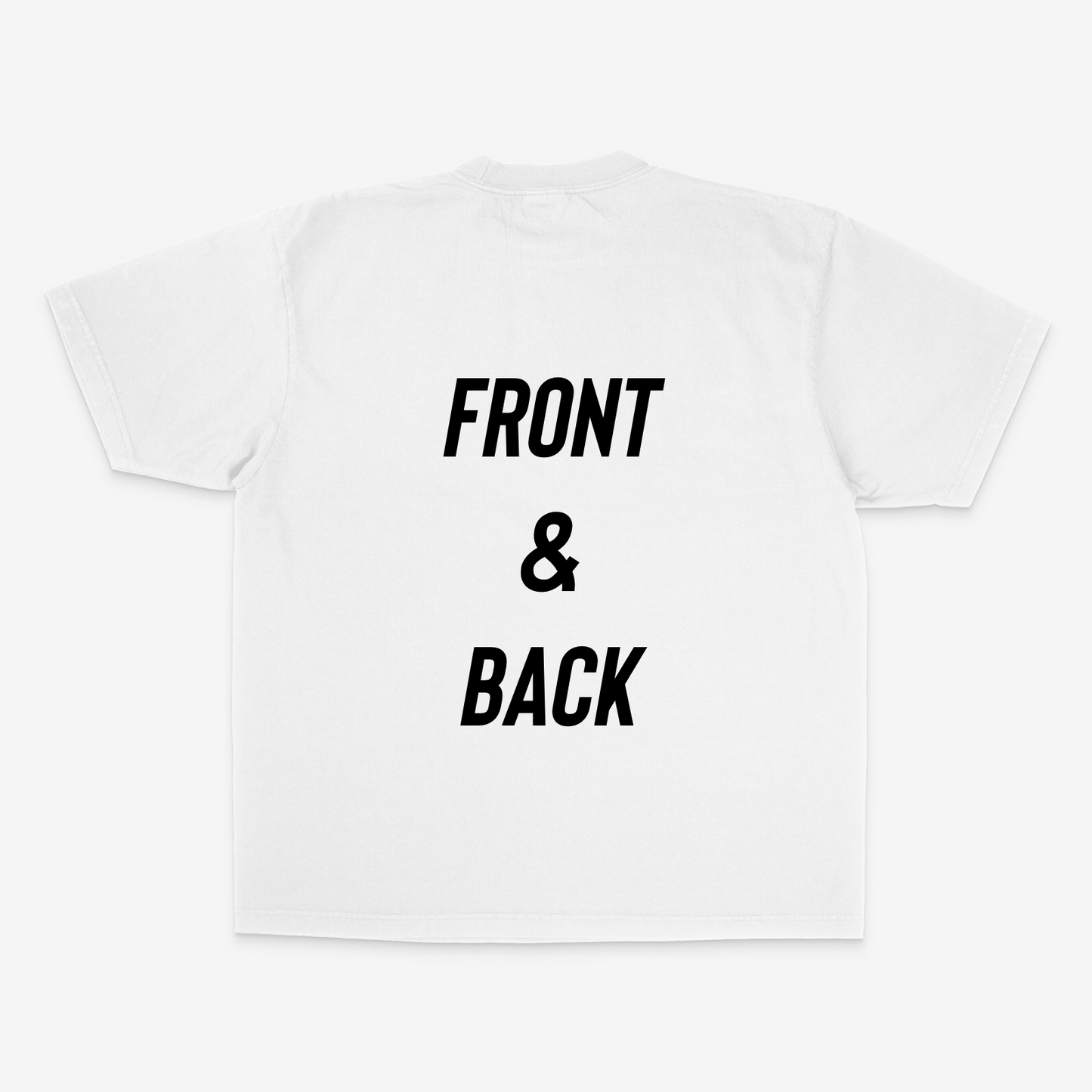 Sample DTG Print on Shaka Wear Tee (Front or Front & Back)